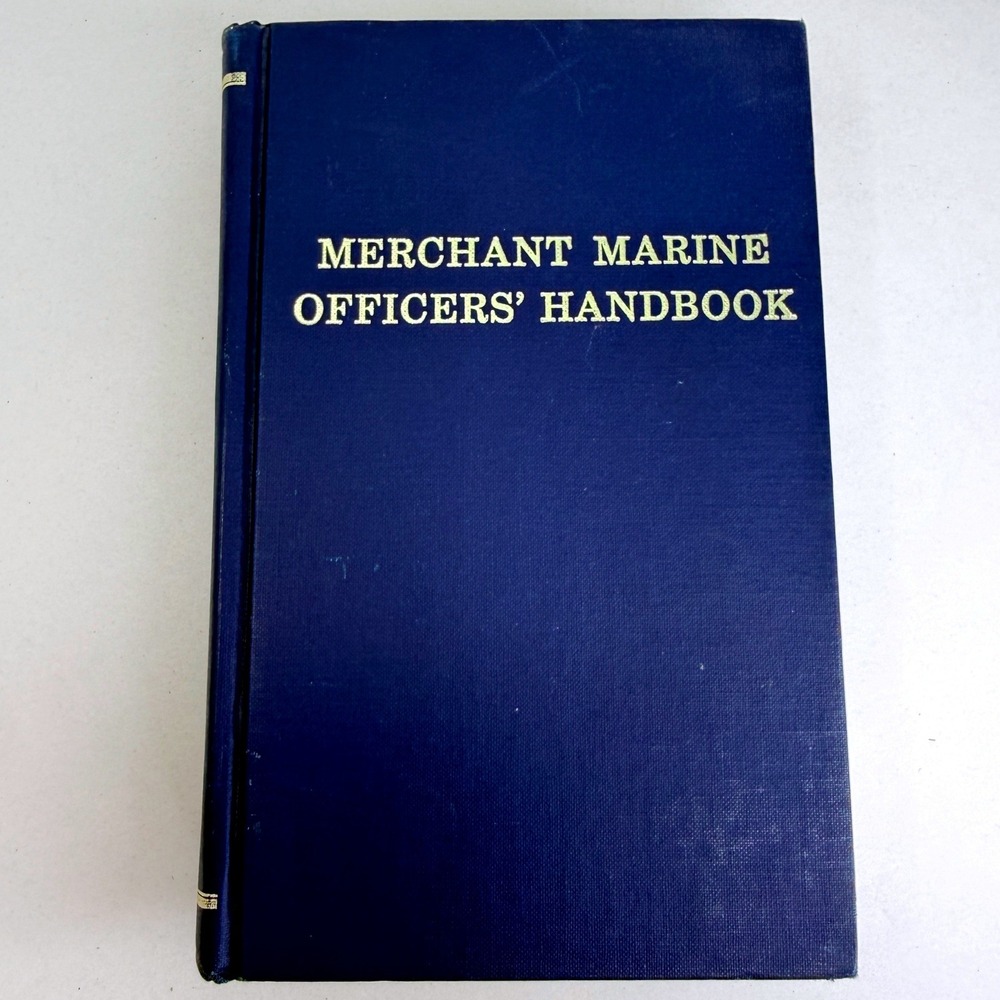 Merchant Marine Officers Handbook Turpin MacEwen Cornell Maritime Press Book